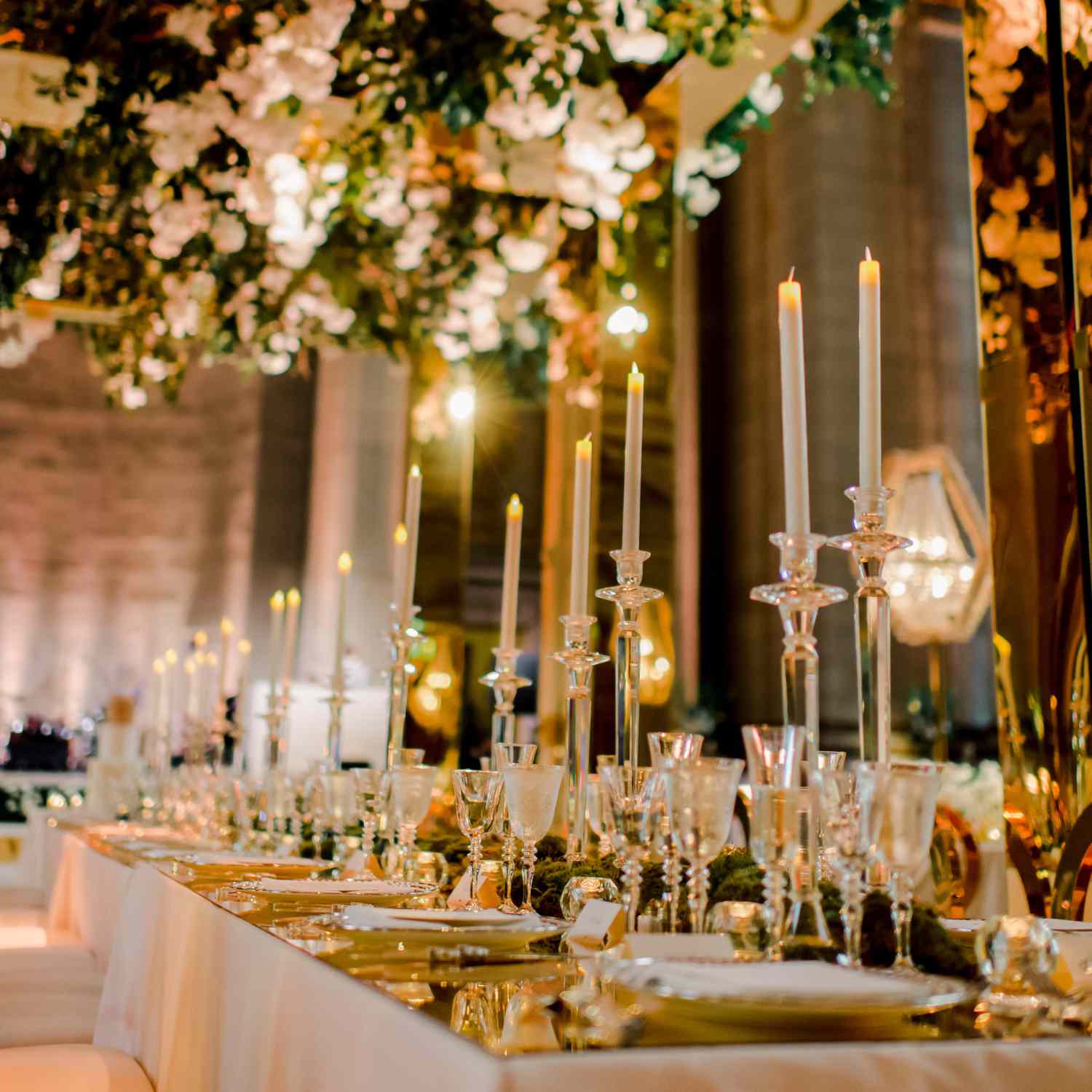 Elegant candlelit tablescape inspiration
